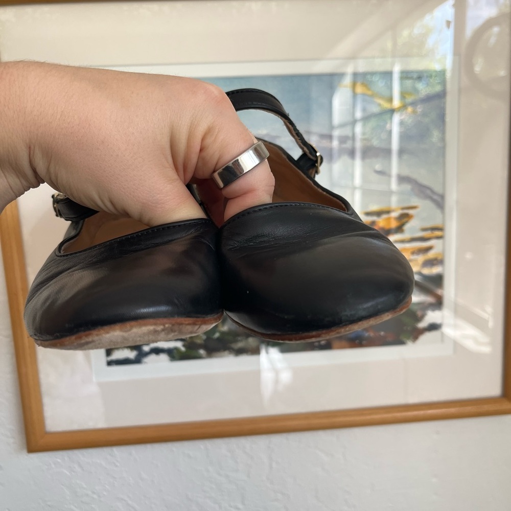 Caron Callahan Ellie Mary Jane Flats in black / leather size 40 - Picture 6 of 10